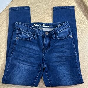 Eddie Bauer Girls Kids size 6 Blue Jeans.